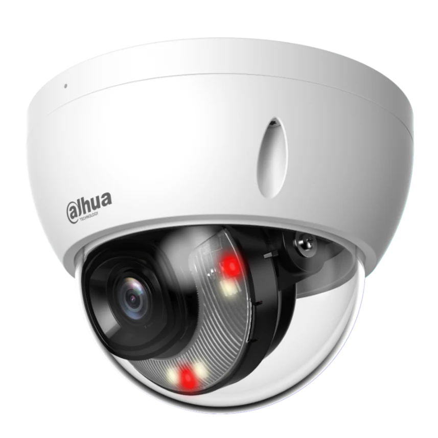 4MP Dahua IPC-HDBW2449EP-S-IL WizSense Dual Illuminator Anti-Vandal IP Dome Camera - Image 2