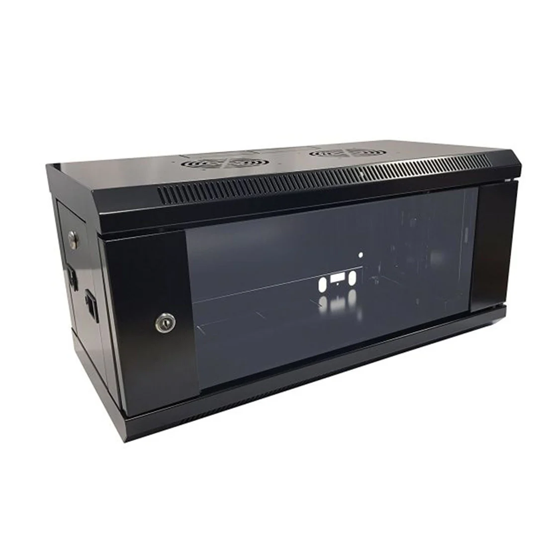 4U 300MM Deep Wall Mount Rack Cabinet - Image 2