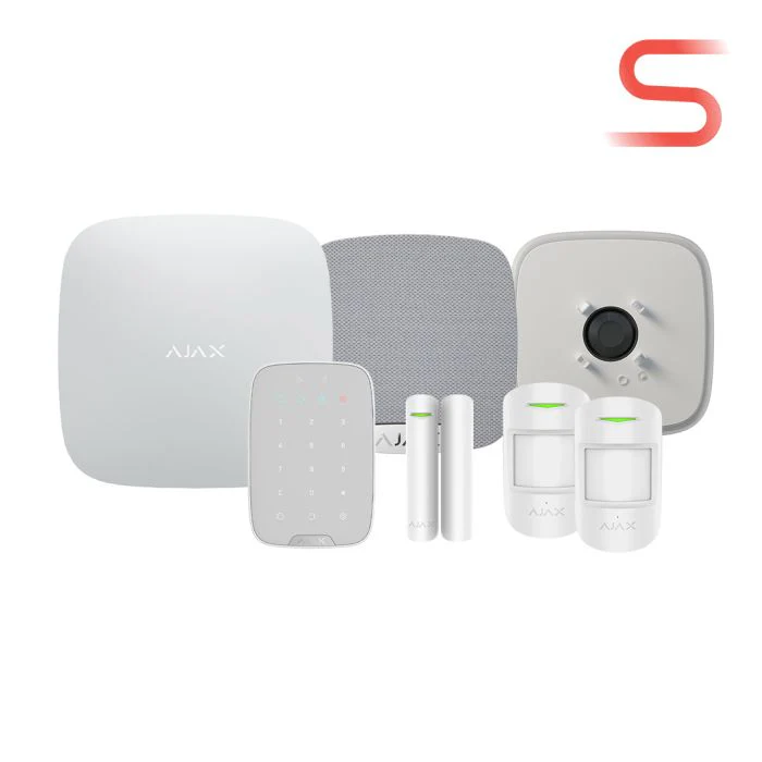Ajax-107113 Superior Hub2 Plus Wireless Alarm Kit 18 S - White "NR" - Image 2