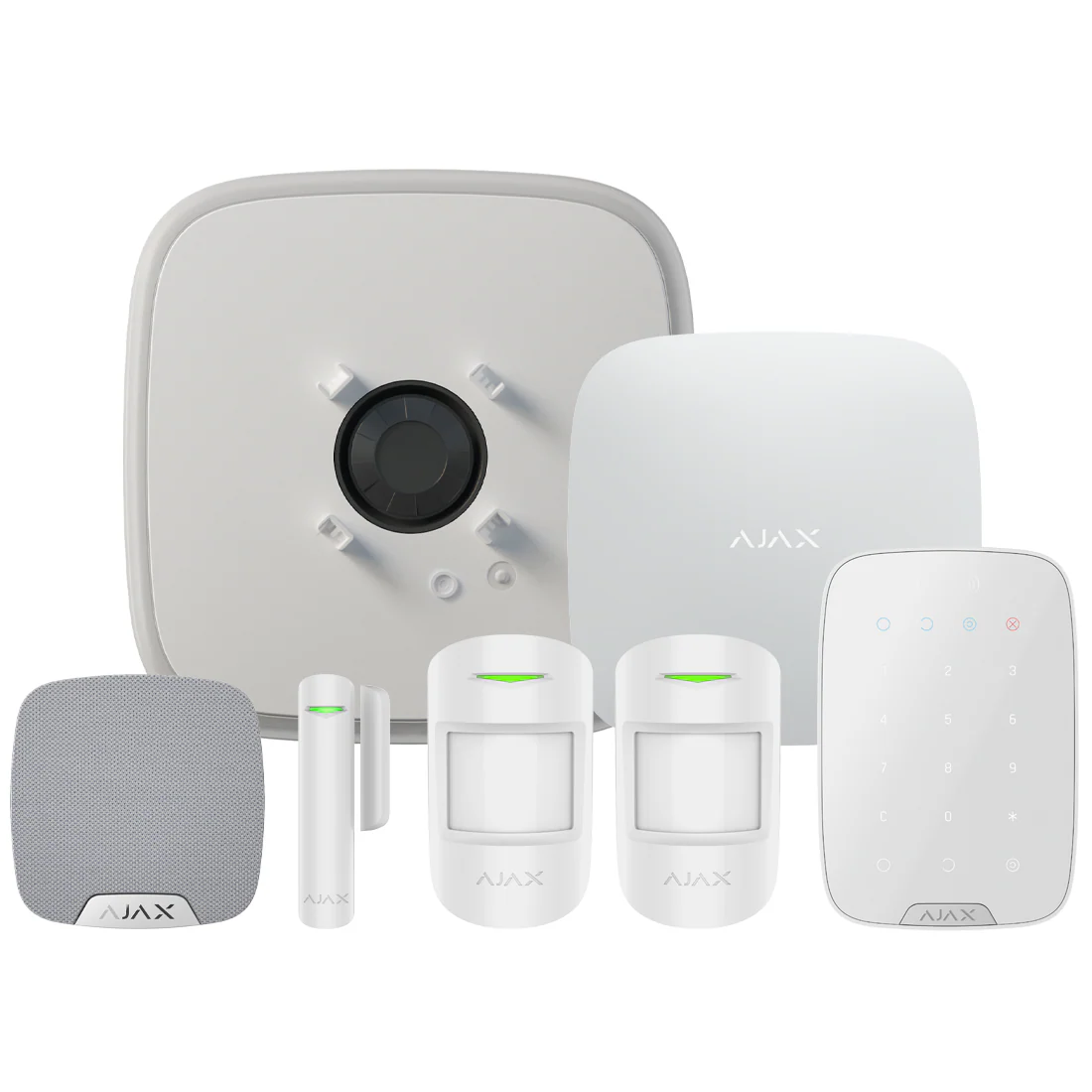 Ajax-109844/109843 Superior Wireless Alarm Kit 21 - White "NR" - Image 2
