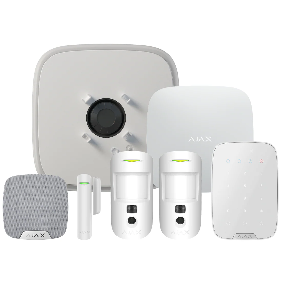 Ajax-109848 Superior Wireless Alarm Kit 23 S - White "NR" - Image 2