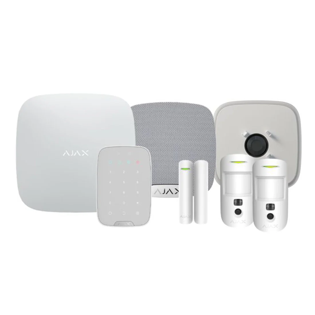 Ajax 109852 Superior Kit 25 – Wireless Alarm System with MotionCam PhOD, DoorProtect S, KeyPad Plus S & Dual Sirens"NR" - Image 2