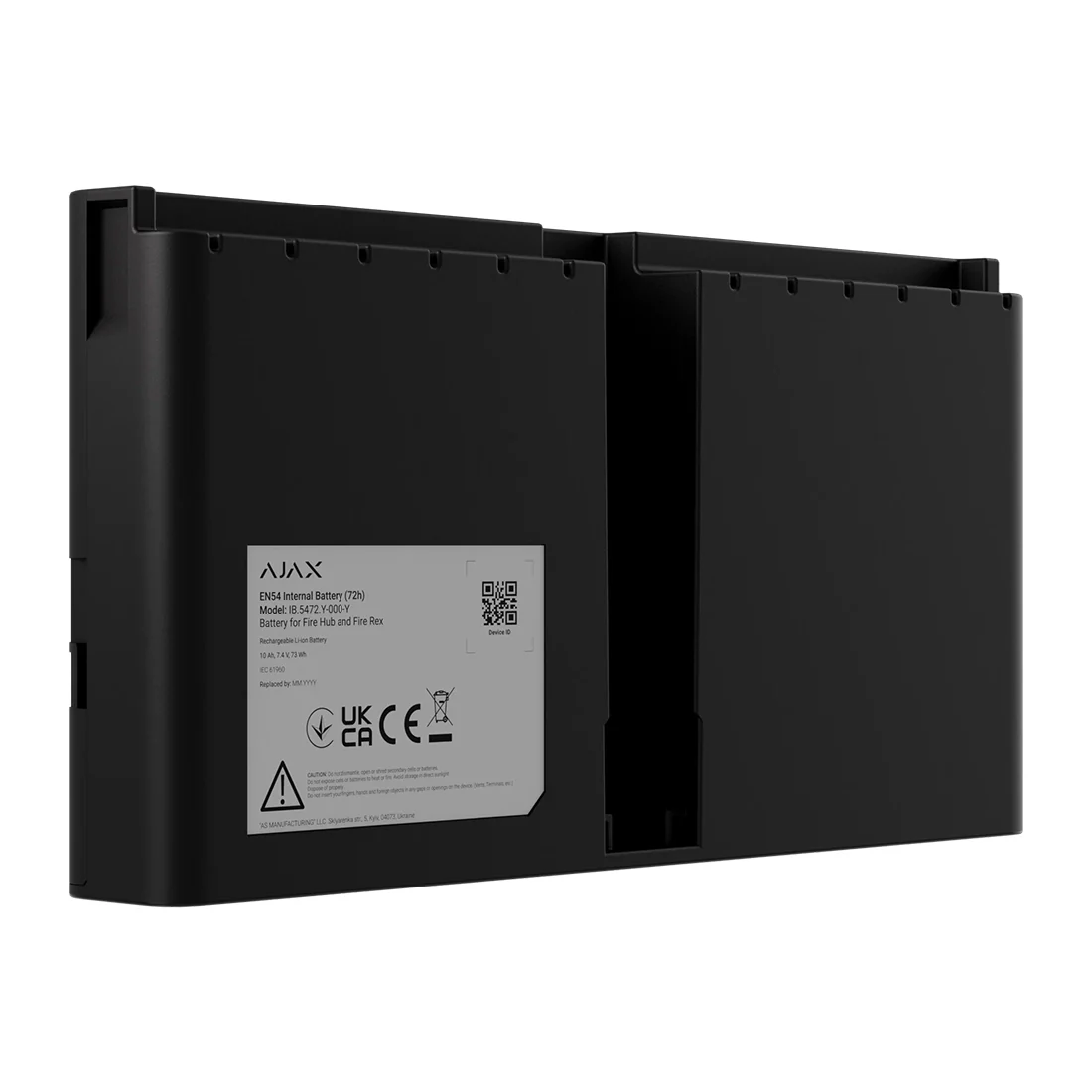 Ajax 127878/127879 – EN54 Internal Battery for Fire Hub (72h) - Image 3