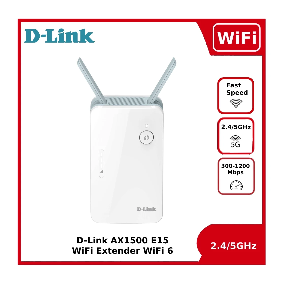 D Link Eagle Pro Mesh Range Extender WiFi 6 Network Extender