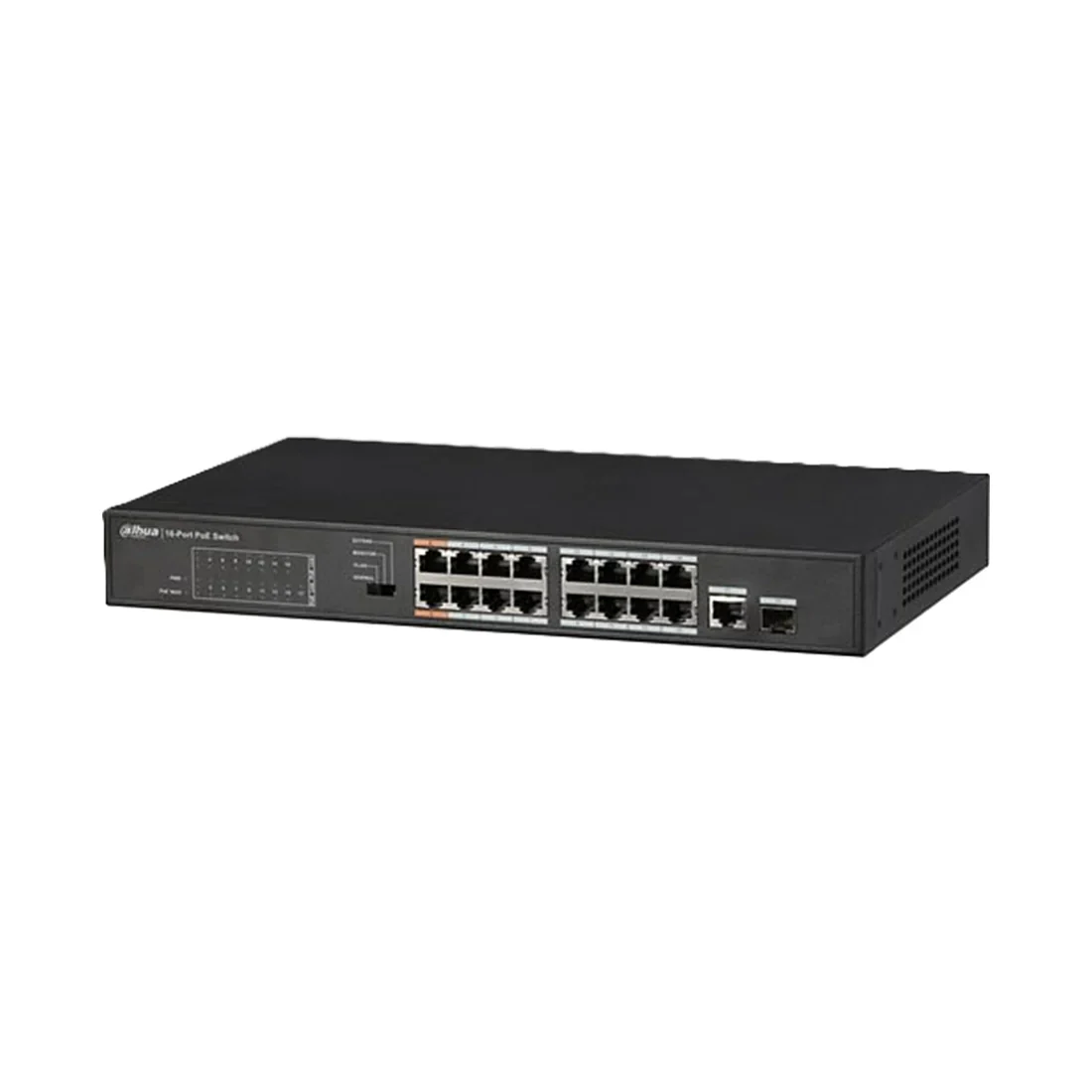 Dahua DH-PFS3117-16ET-135 - 16 Port 10/100Mbps PoE Switch 135W - Image 2