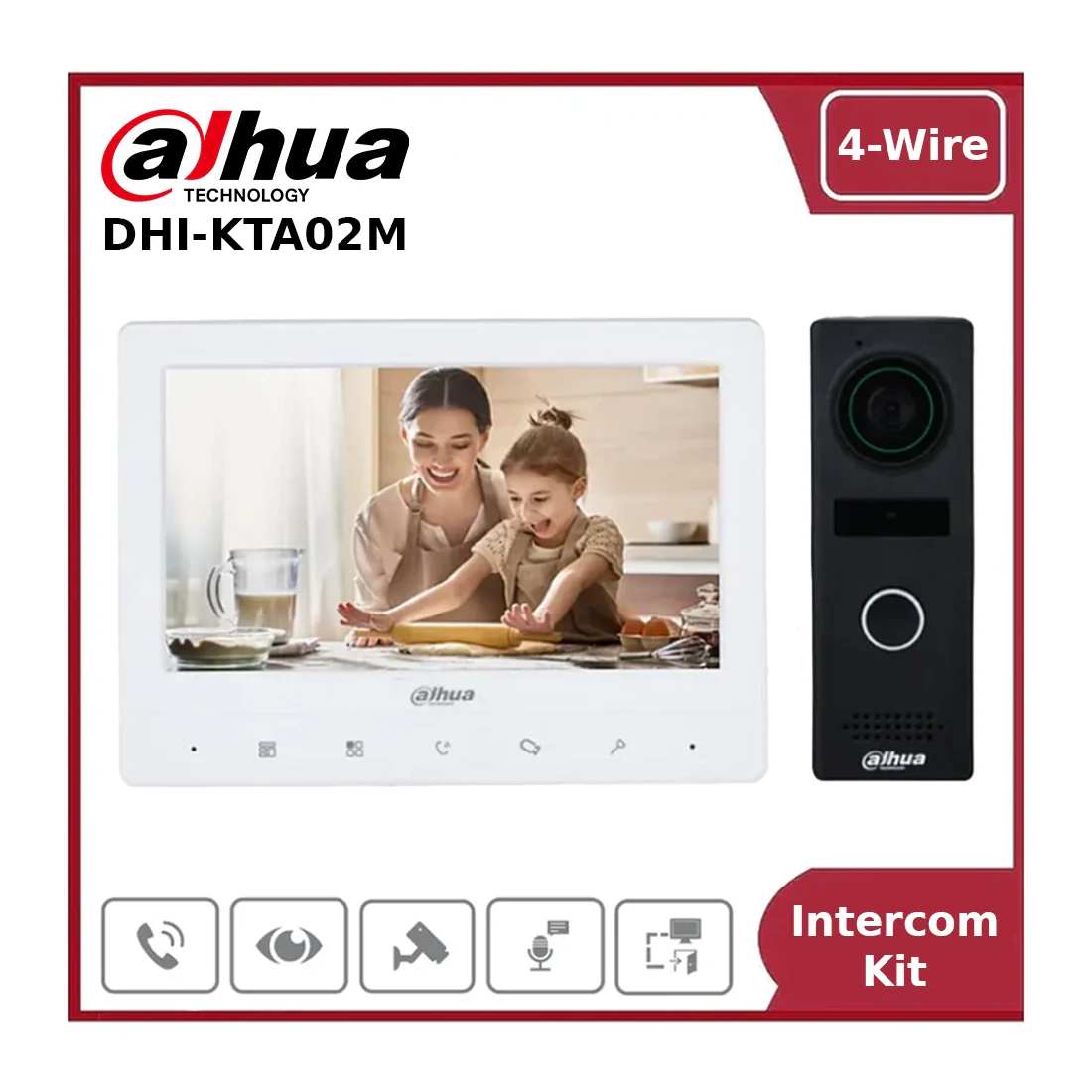 Dahua KTA02M - Analogue Video Intercom Kit "EOL"