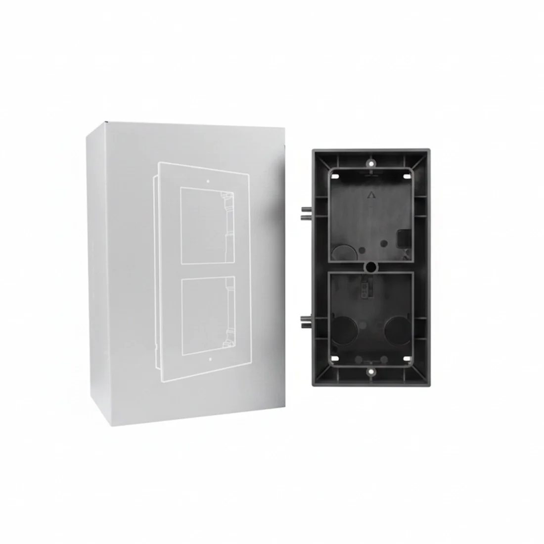 Hikvision DS-KD-ACF2 Modular 2 Way Flush Mounting Bracket - Image 2