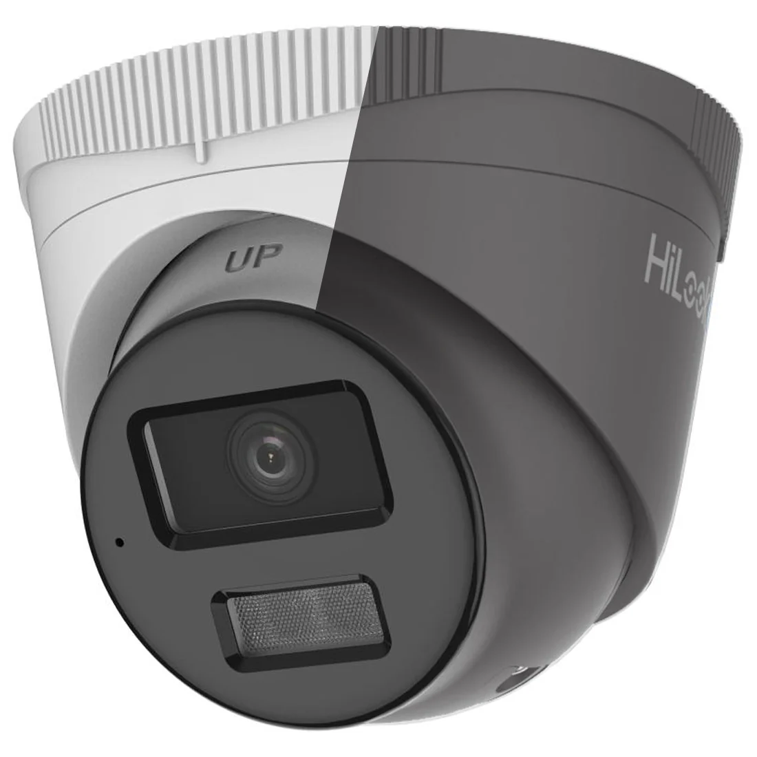 4MP HiLook by Hikvision IPC-T249HA-LU Smart Hybrid ColorVu 4MP IP Turret Dome Camera with Mic, 30M and Motion Detection - Image 2