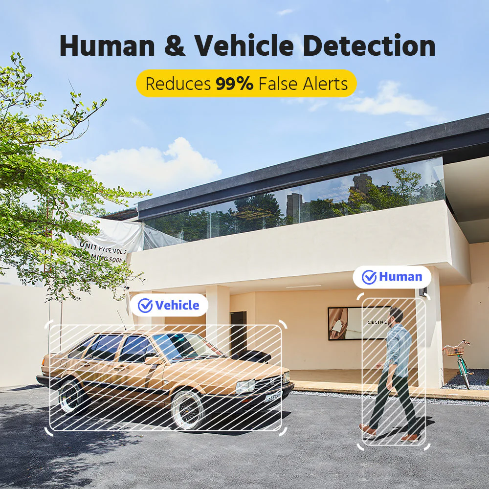 Nexvision Pro 5MP IPC-T259HA-LIUF/SL 3K ColorVu Hybrid Light IP Turret Camera with Two-Way Audio Human Vehicle Detection IP67 - Image 8