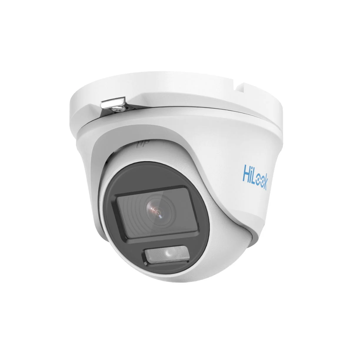 THC-T129-M HiLook 2MP 1080P HD-TVI ColorVu analogue turret camera with 20m LED in white or grey "EOL" - Image 3