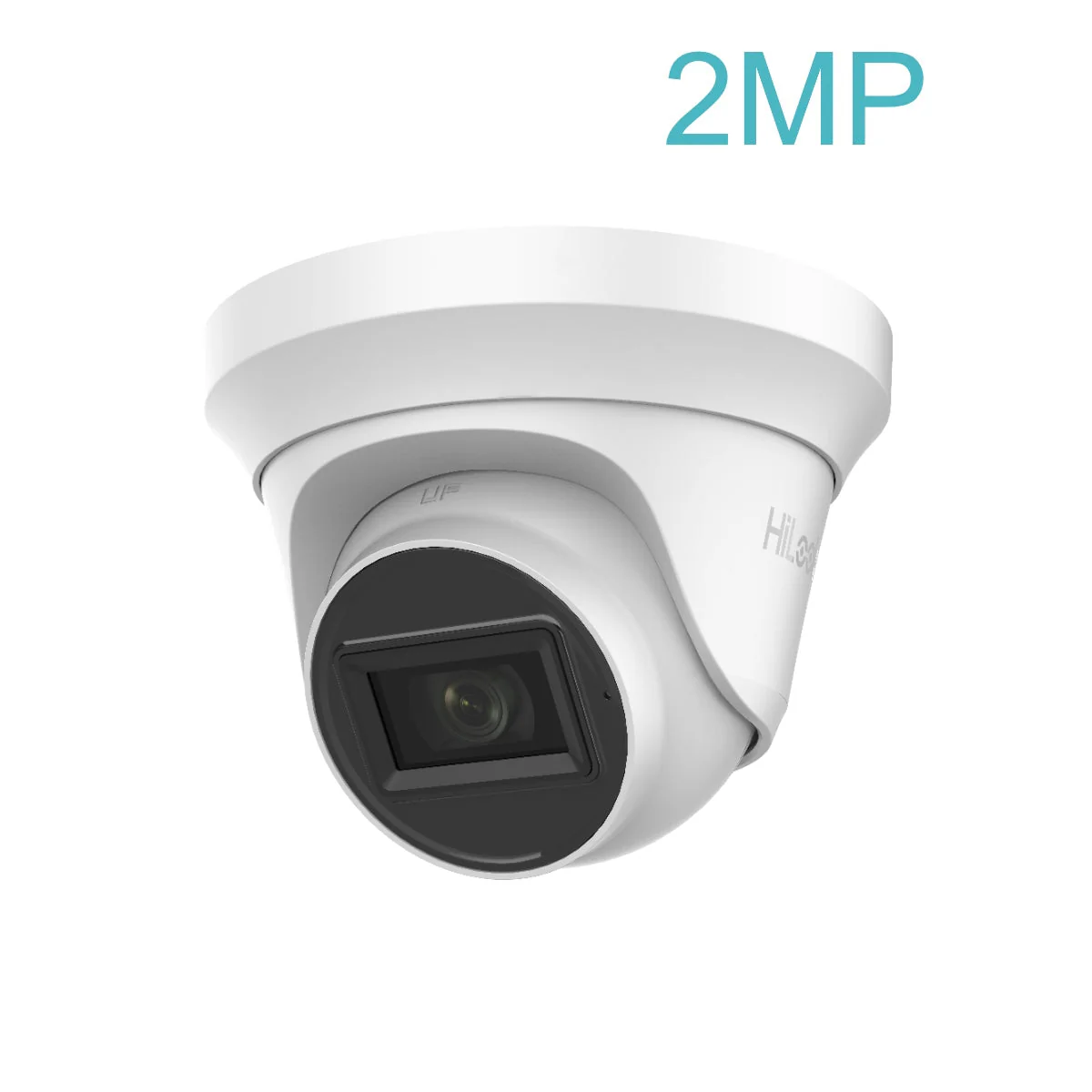 THC-T220-MS HiLook 2MP 1080P HD-TVI analogue turret camera with built-in mic and 40m IR in white"EOL" - Image 2