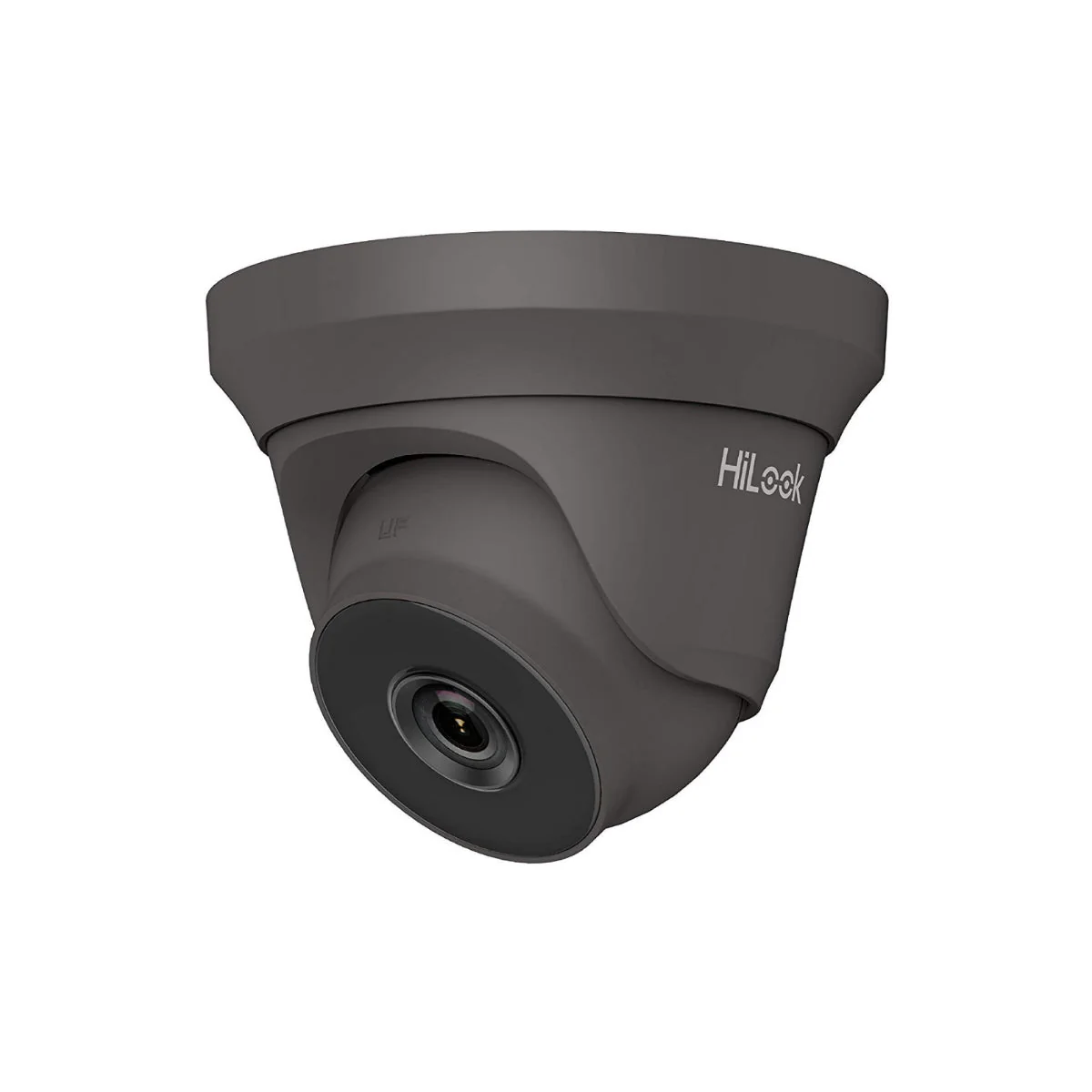 THC-T250-MS HiLook 5MP HD-TVI analogue turret camera with built-in mic and 40m IR in white or grey - Image 4