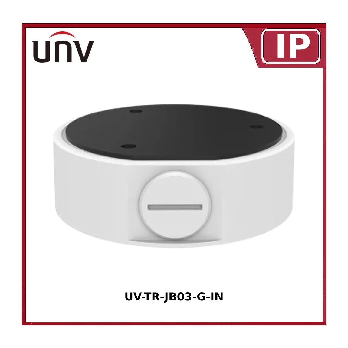 Uniview Fixed Junction Box White/Black UV-TR-JB03-G-IN
